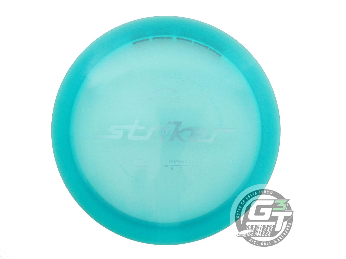 USED Latitude 64 Opto Ice Striker 175g Teal Aqua Foil Distance Driver Golf Disc