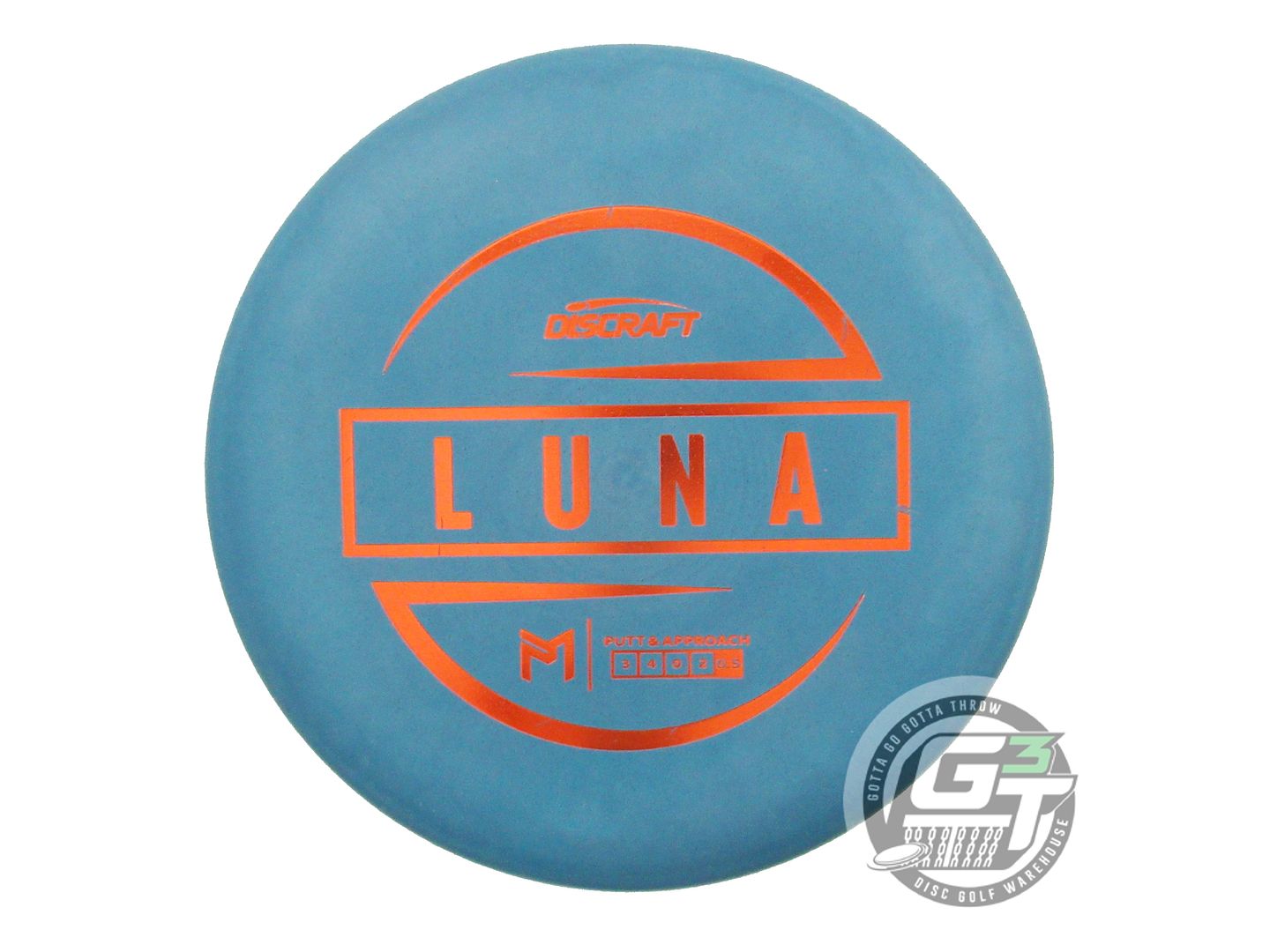 USED Discraft [McBETH] Jawbreaker Luna 173g Blue Orange Foil A Putter Golf Disc