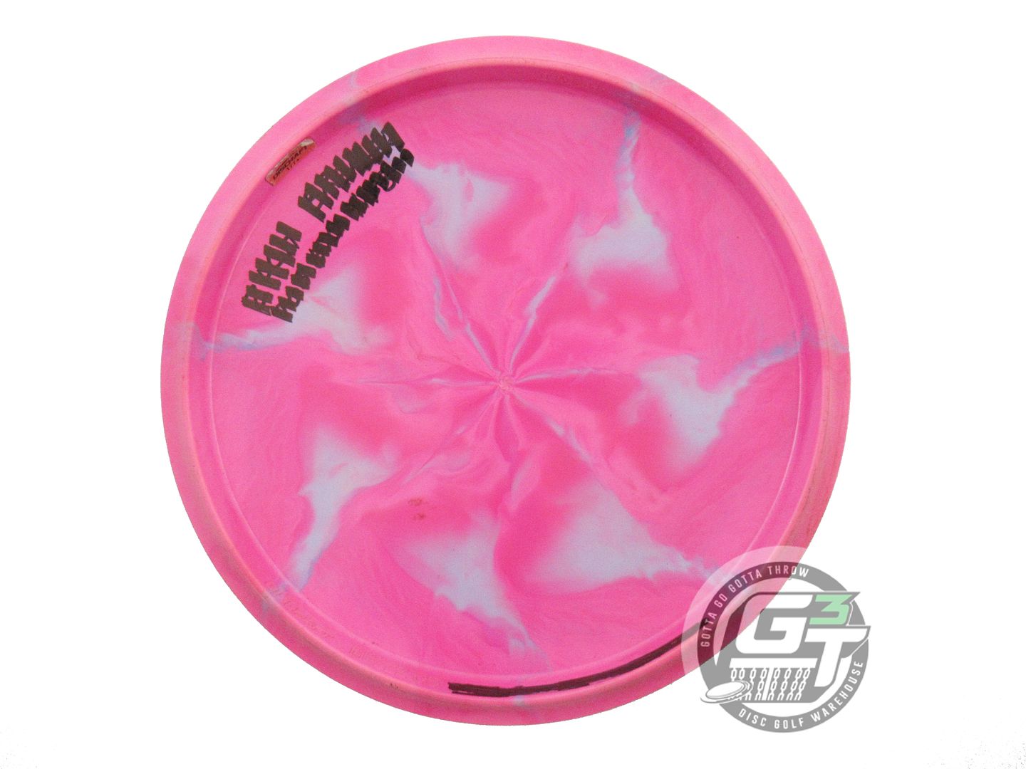 USED Discraft [PIERCE] ESP Buzzz OS 179g Pink-Sky Blue Midrange Golf Disc