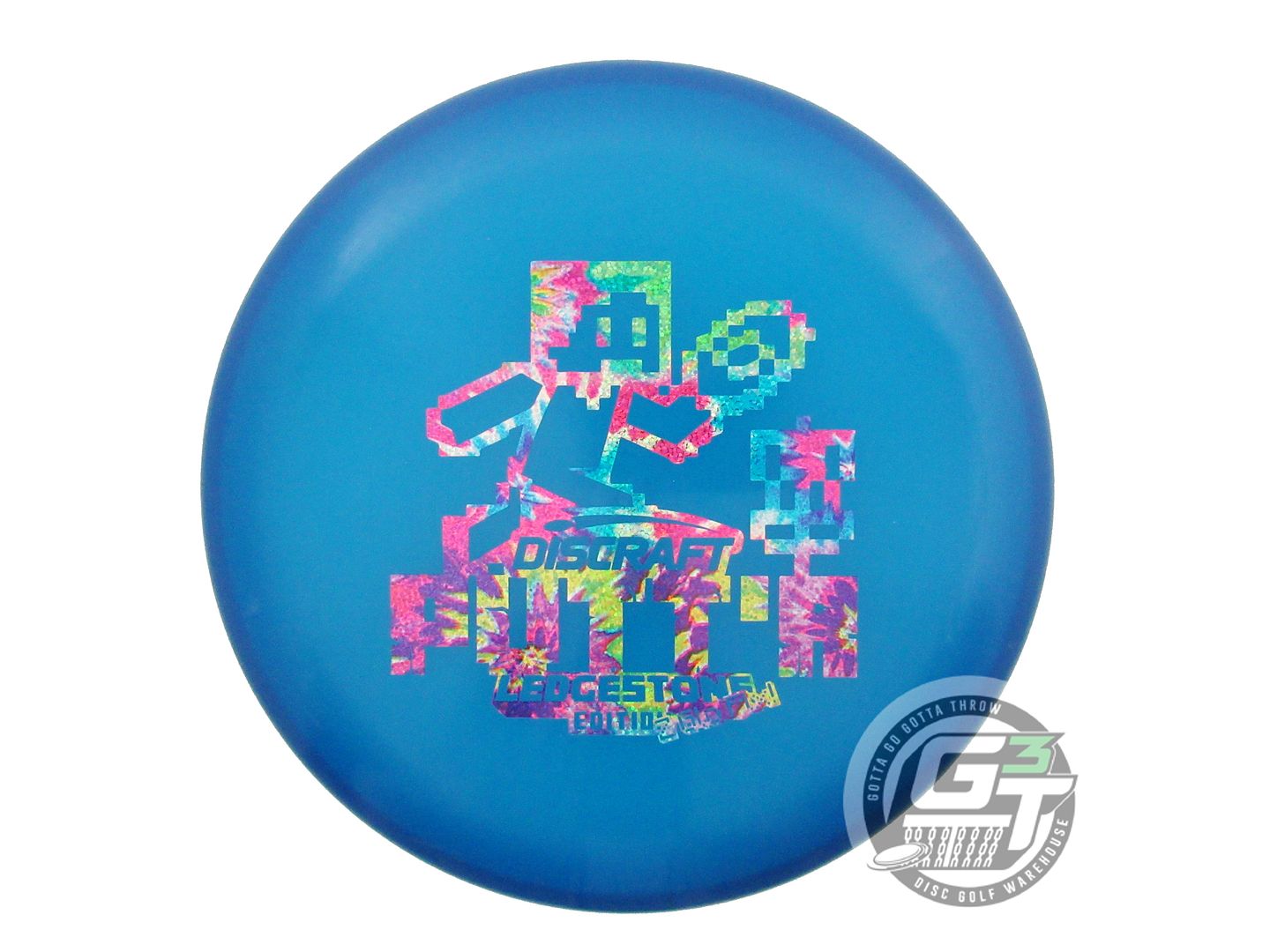 NOS Discraft [LEDGESTONE] Glo Z FLX Soft Putt'r 177g Blue Putter Golf Disc