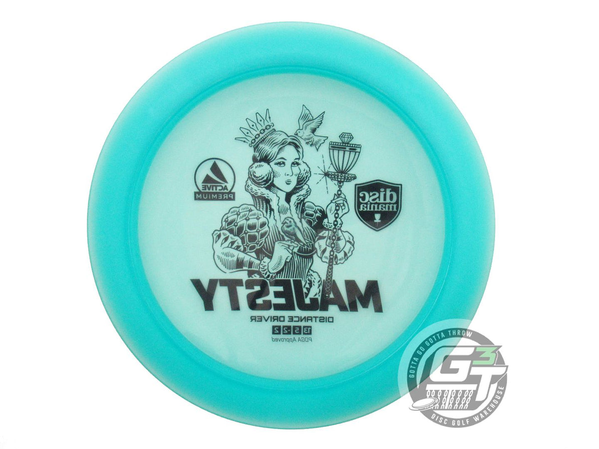 USED DiscMania Active Premium Majesty 171g Teal Black Stamp Distance Driver Disc