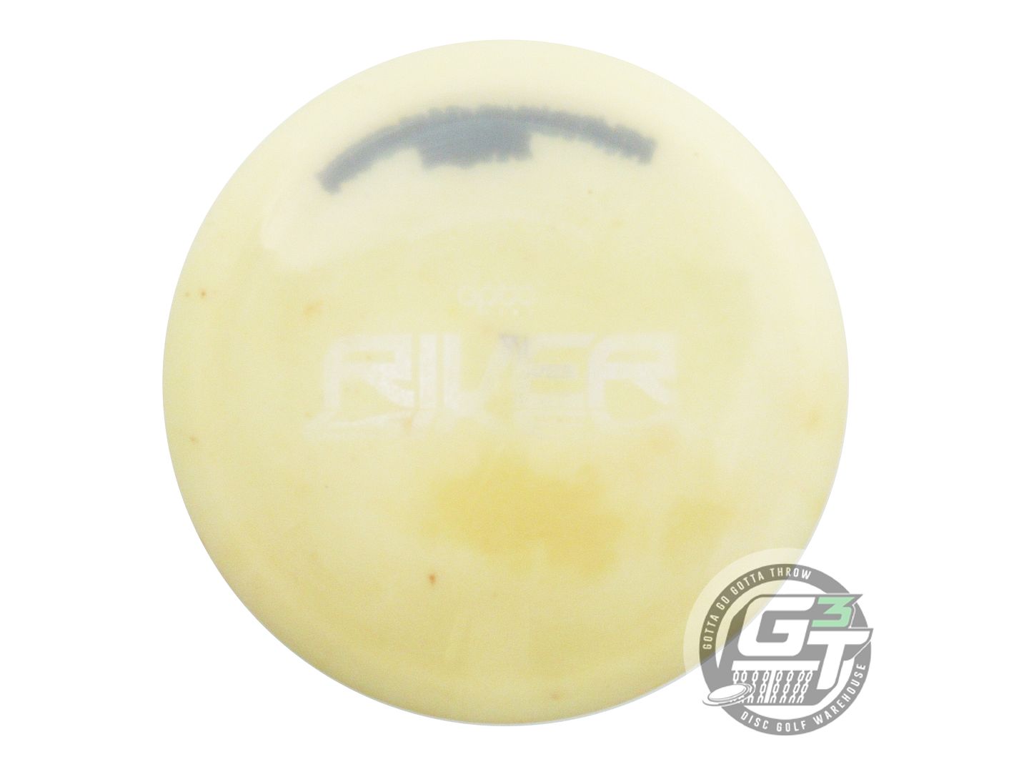 USED Latitude 64 Opto River 177g Cream Silver Foil Fairway Driver Golf Disc