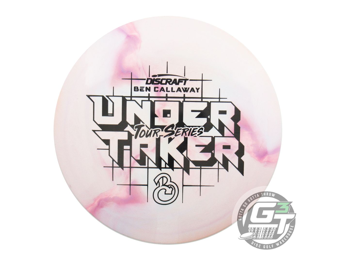 NOS Discraft [CALLAWAY] Swirl ESP Undertaker 175g Lilac-Pink Driver Golf Disc