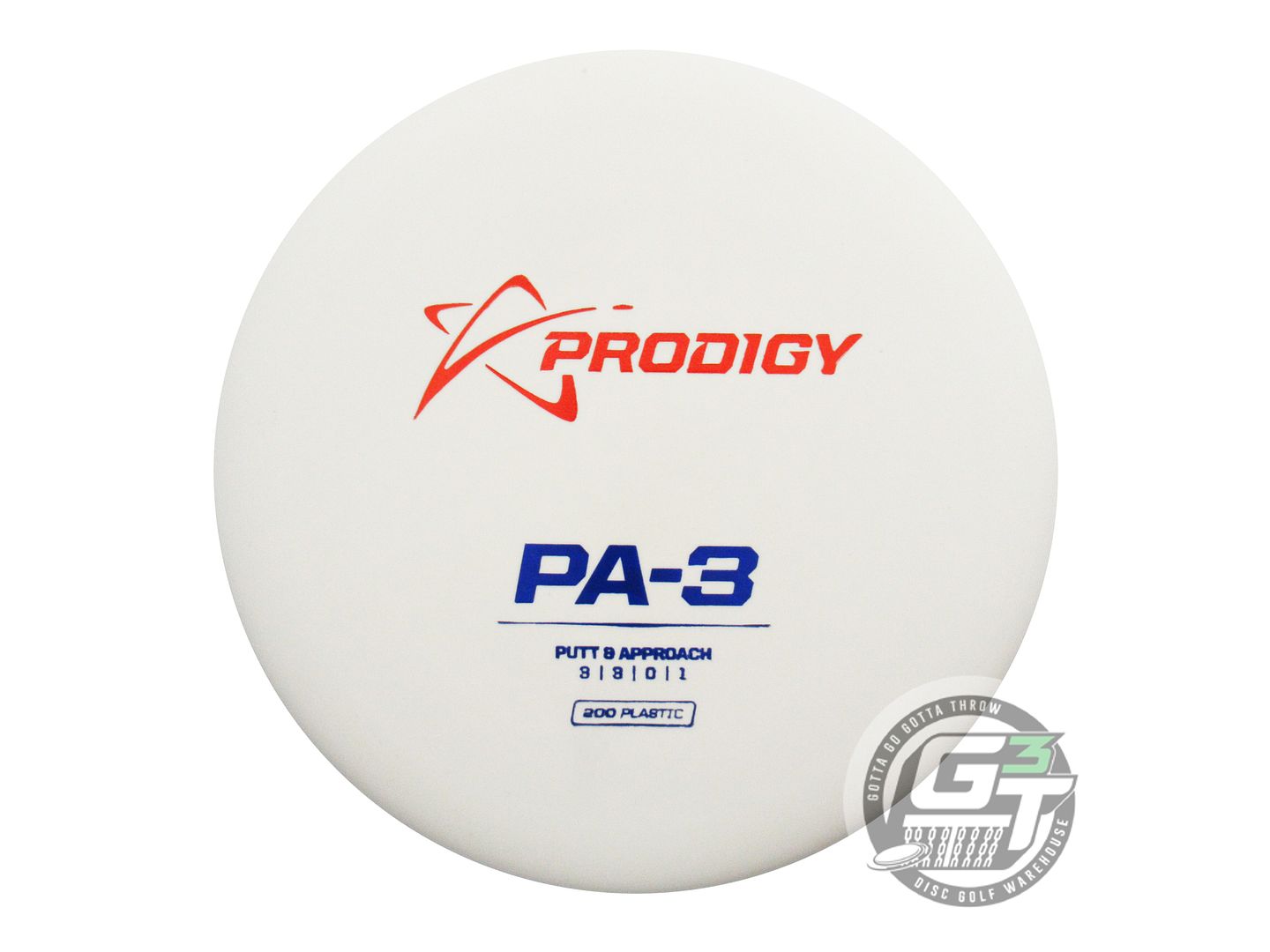 Prodigy 200 Series PA3 Putter Golf Disc (Individually Listed)