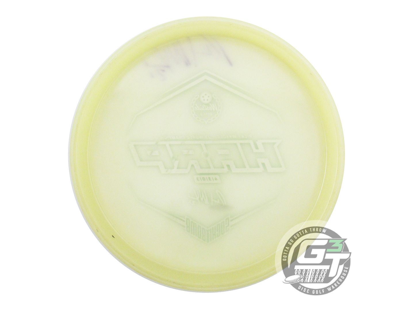 USED Westside Discs [WYSOCKI] Glow VIP Harp 176g Green Foil Putter Golf Disc
