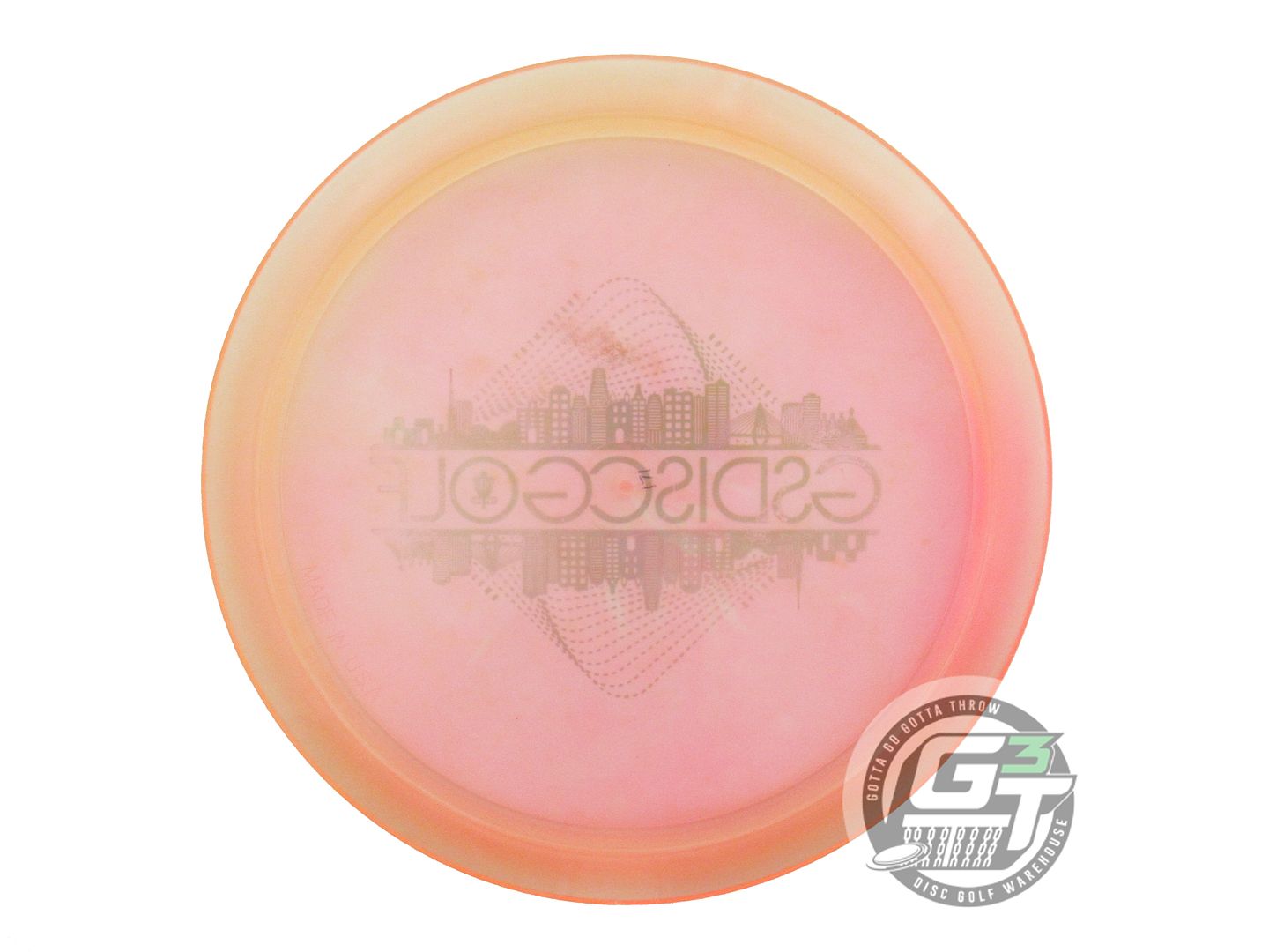 USED Innova Champion Teebird 171g Peach Lime Foil Fairway Driver Golf Disc