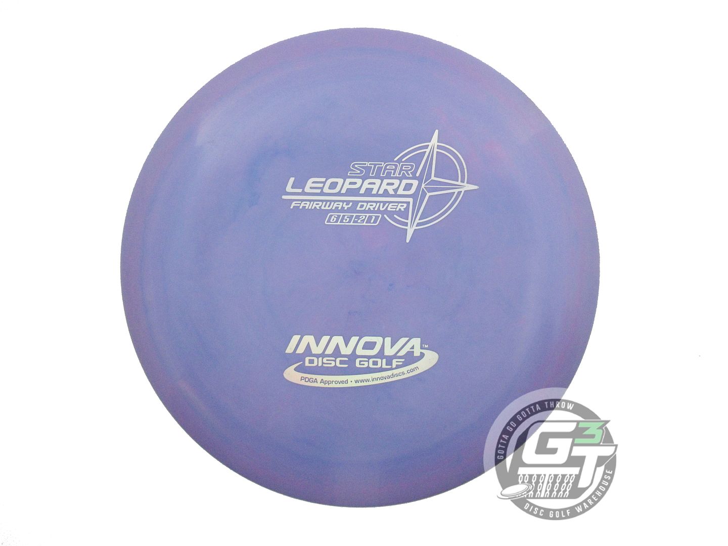 USED Innova Star Leopard 175g Purple Silver Holo Foil Fairway Driver Golf Disc