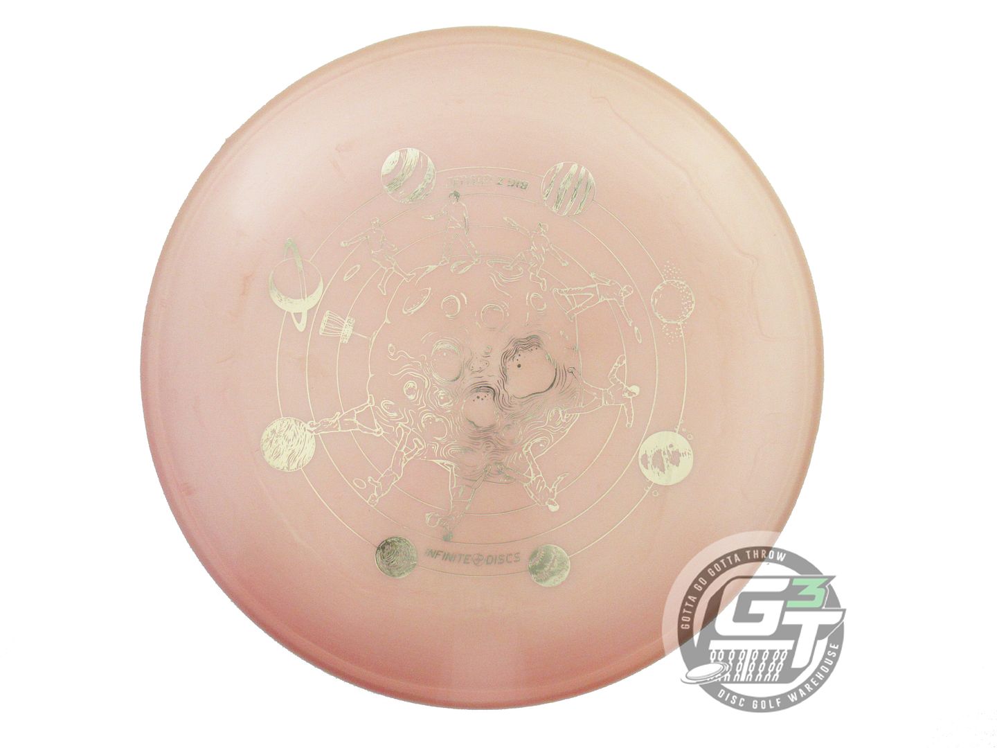 USED Discraft [SE] Big Z Comet 179g Peach Gold Foil Midrange Golf Disc