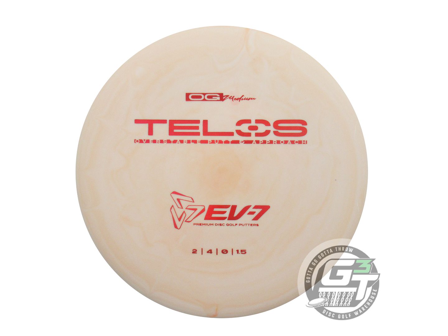 EV-7 OG Medium Telos Putter Golf Disc (Individually Listed)