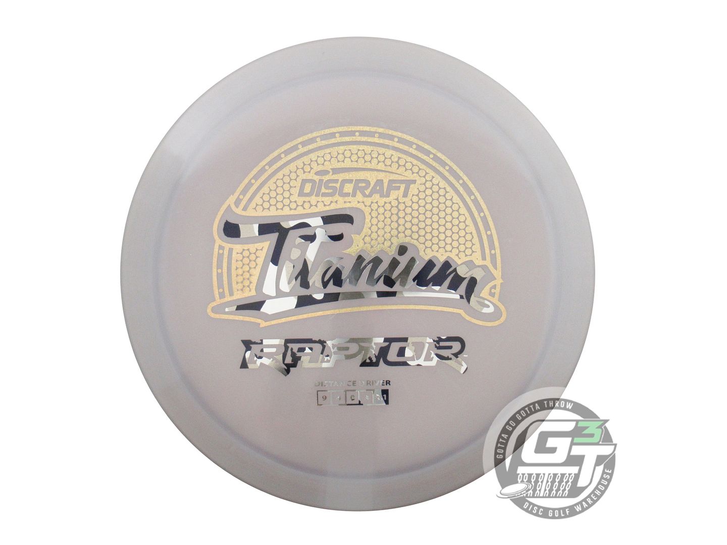 Discraft Titanium Raptor Distance Driver Golf Disc (Individually Listed)