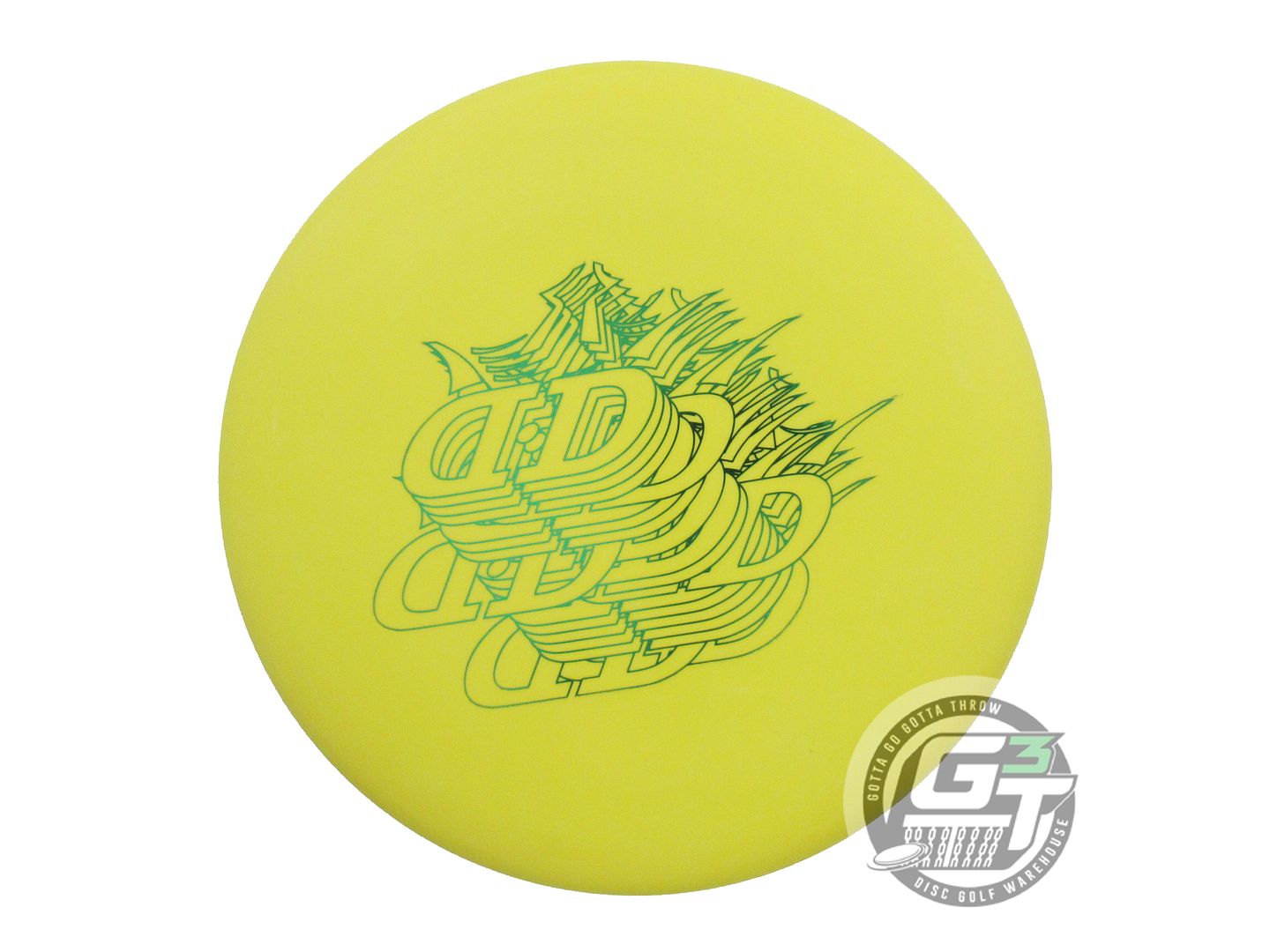 NOS Dynamic Discs Classic Hard Deputy 173g Yellow Green Foil Putter Golf Disc