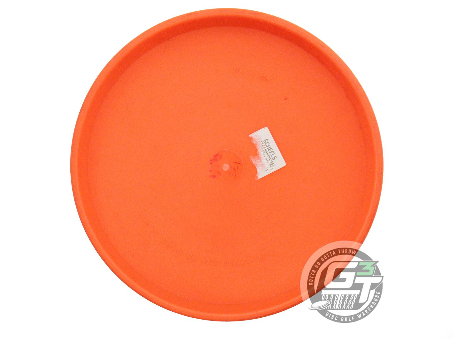 USED Innova DX Birdie 175g Orange White Stamp Putter Golf Disc