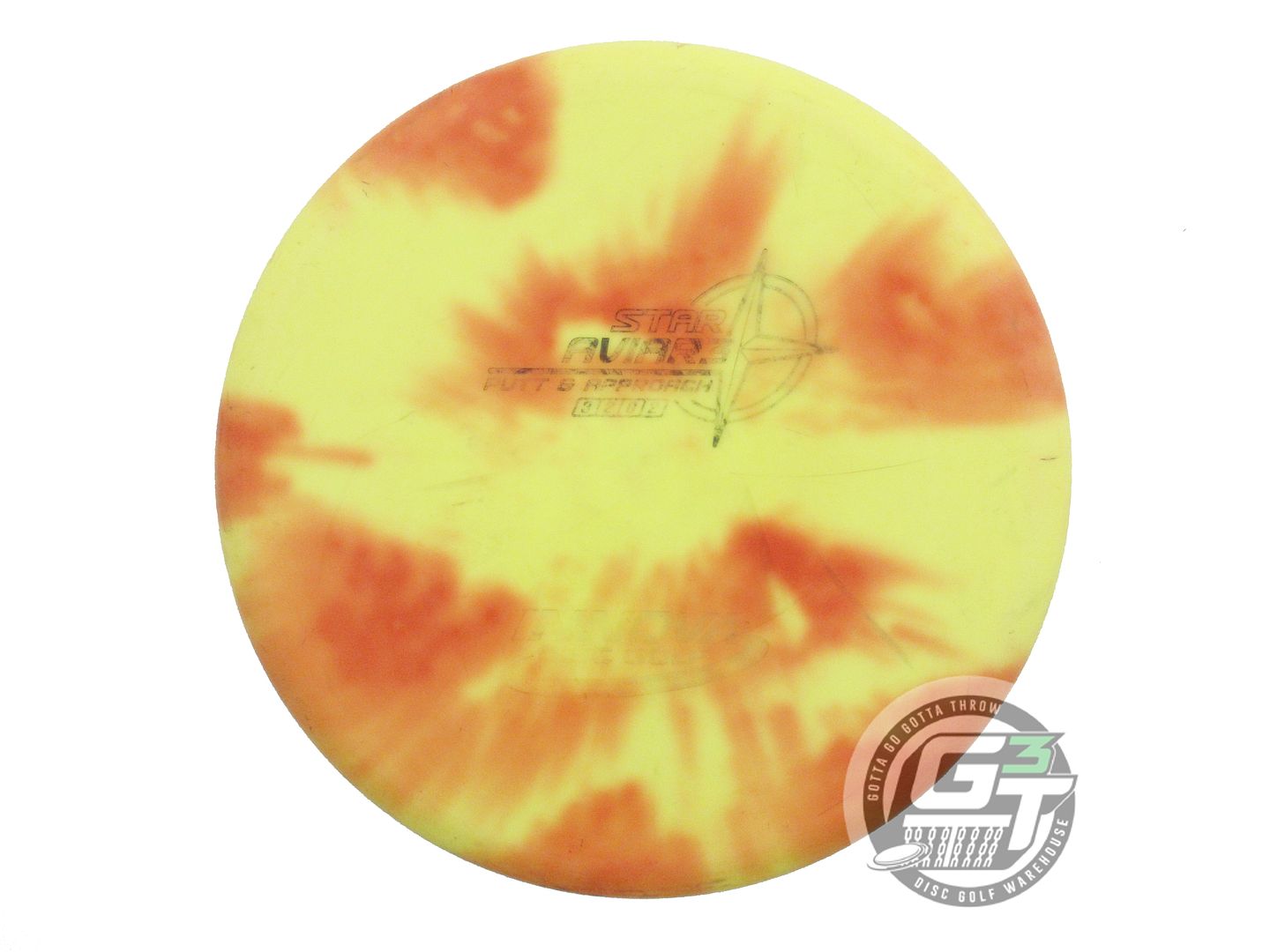 USED Innova Star Aviar3 168g Yellow HOME DYED Putter Golf Disc