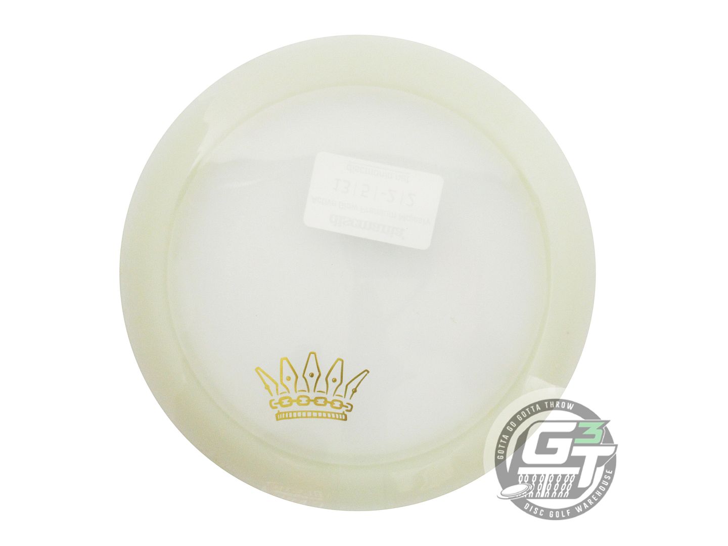 USED DiscMania Active Premium Glow Majesty 172g Gold Foil CROWN Driver Golf Disc