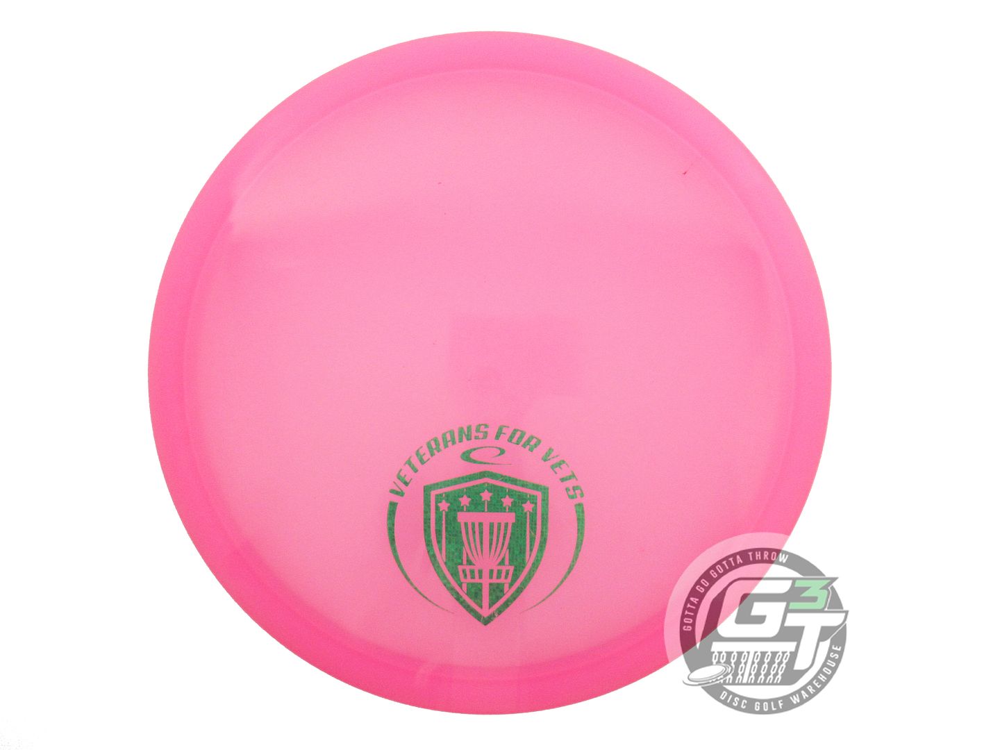 USED Latitude 64 Opto Compass 179g Pink Green Matrix Foil Midrange Golf Disc