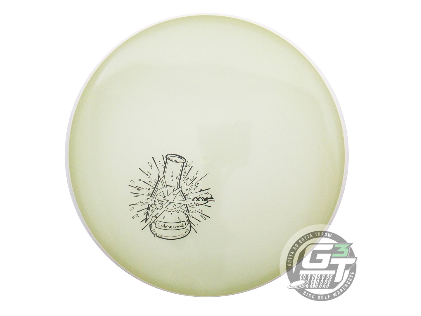 NOS MVP Disc Sports X-OUT Eclipse Proton Glitch 161g White Rim Putter Golf Disc