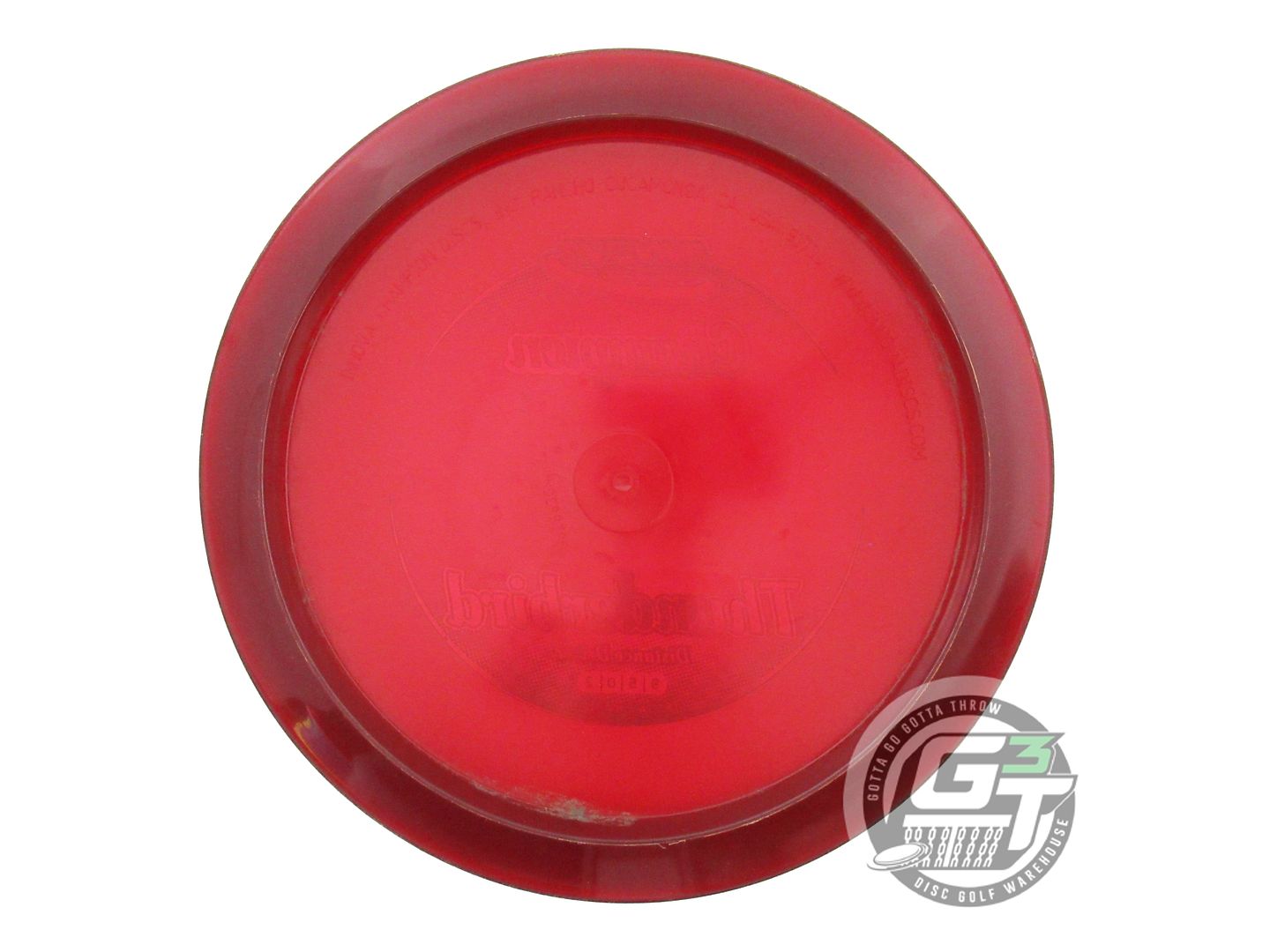 USED Innova Champion Thunderbird 172g Red Checker Foil Distance Driver Golf Disc
