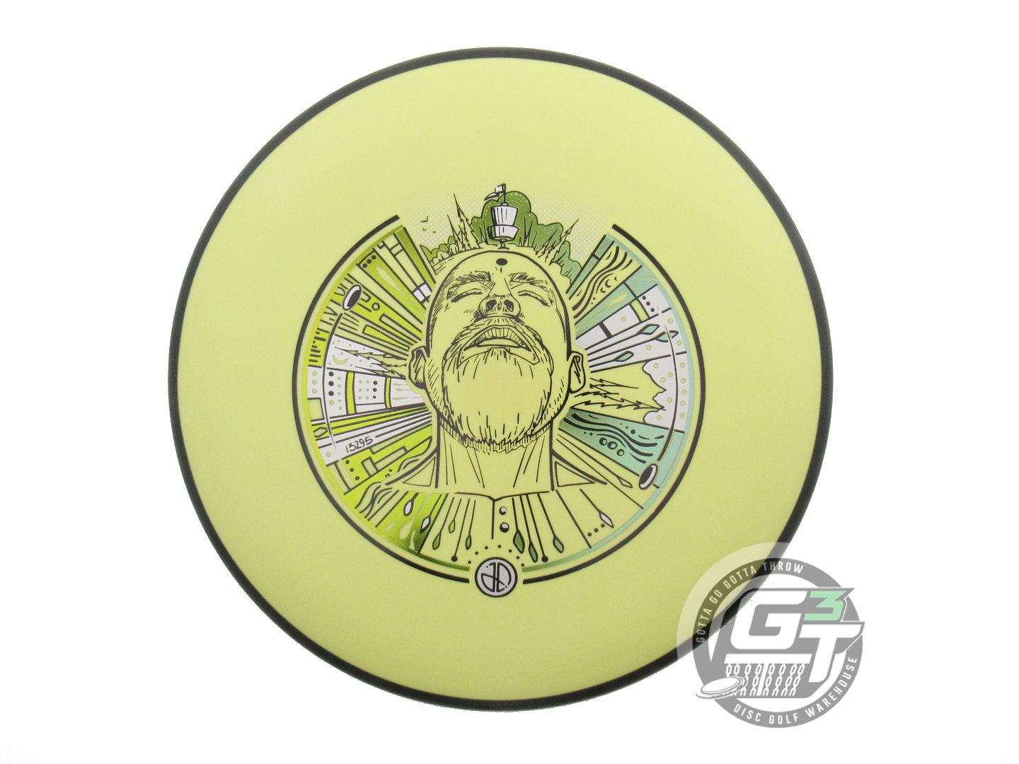 USED MVP Disc Sports [DFX] Electron Firm Nomad 175g Yellow Putter Golf Disc