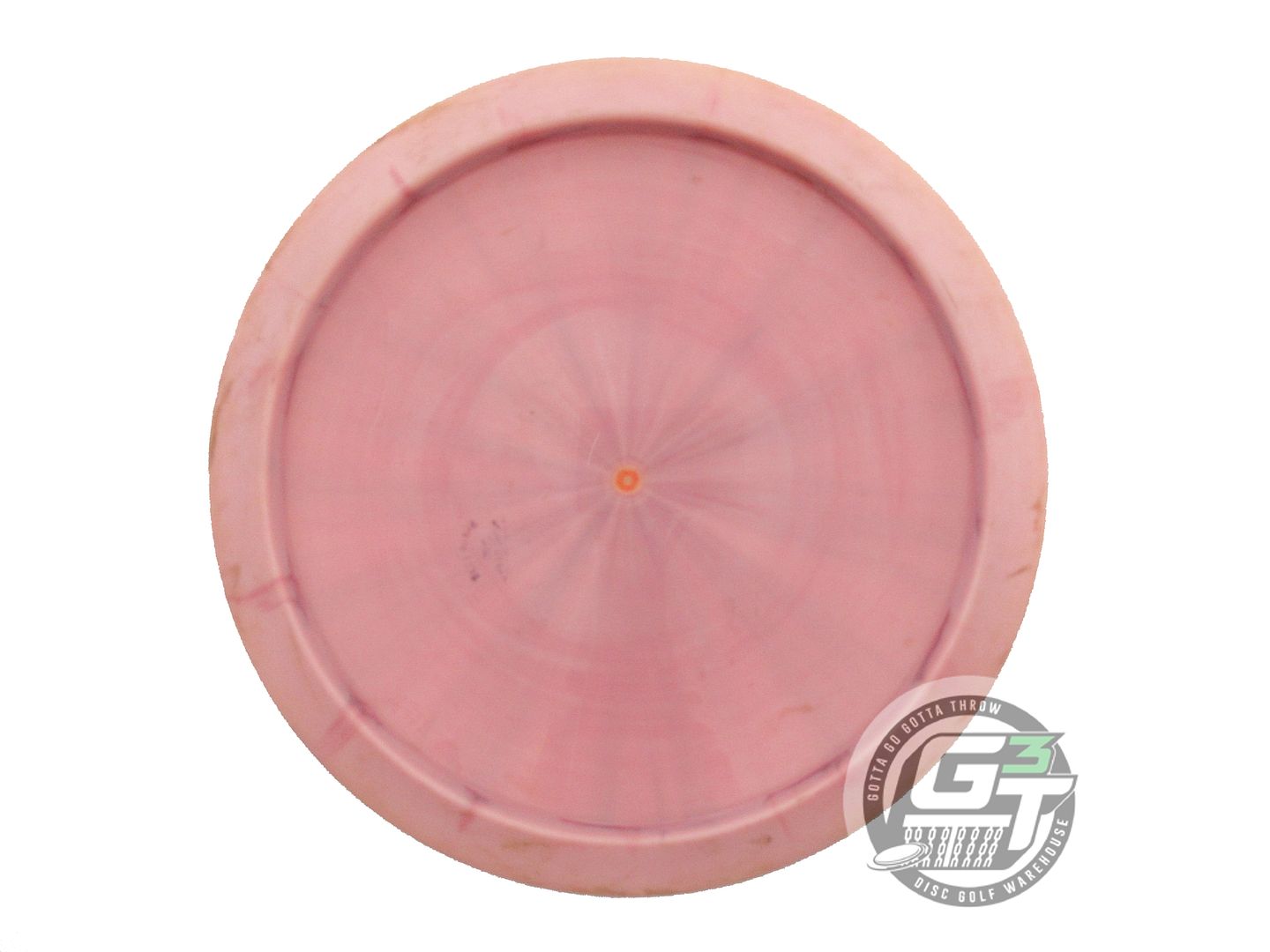 USED Lone Star Bravo Tex 174g Pink-Peach Silver Foil Fairway Driver Golf Disc