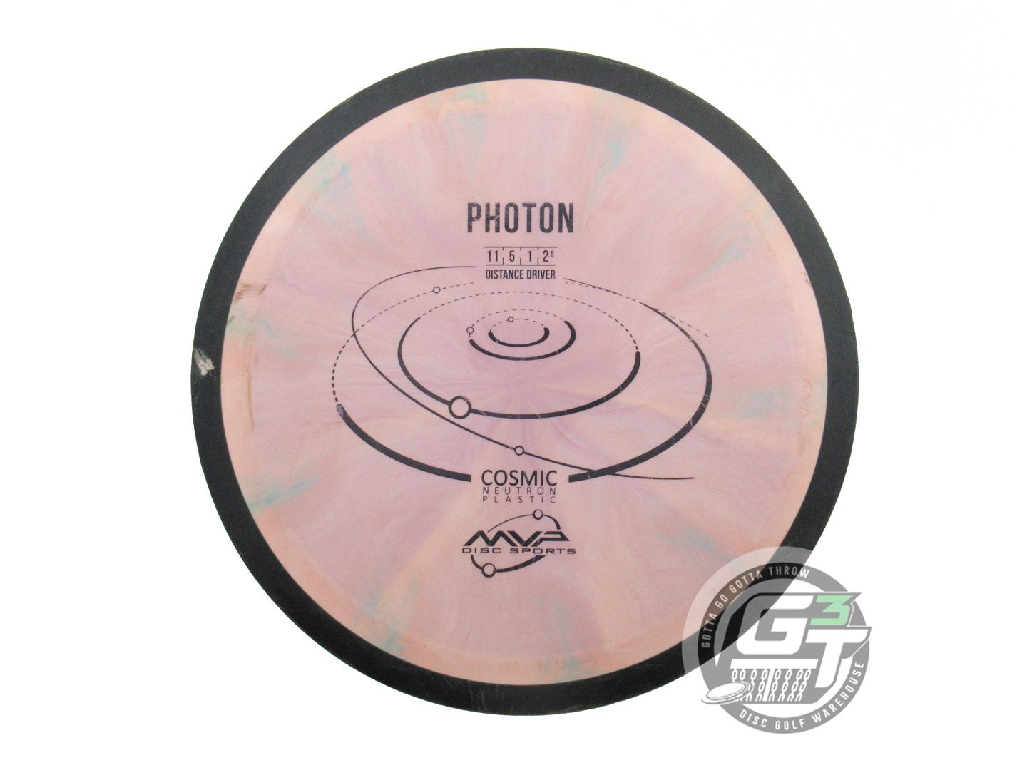 USED MVP Disc Sports Cosmic Neutron Photon 172g Pink-Peach Distance Driver Disc