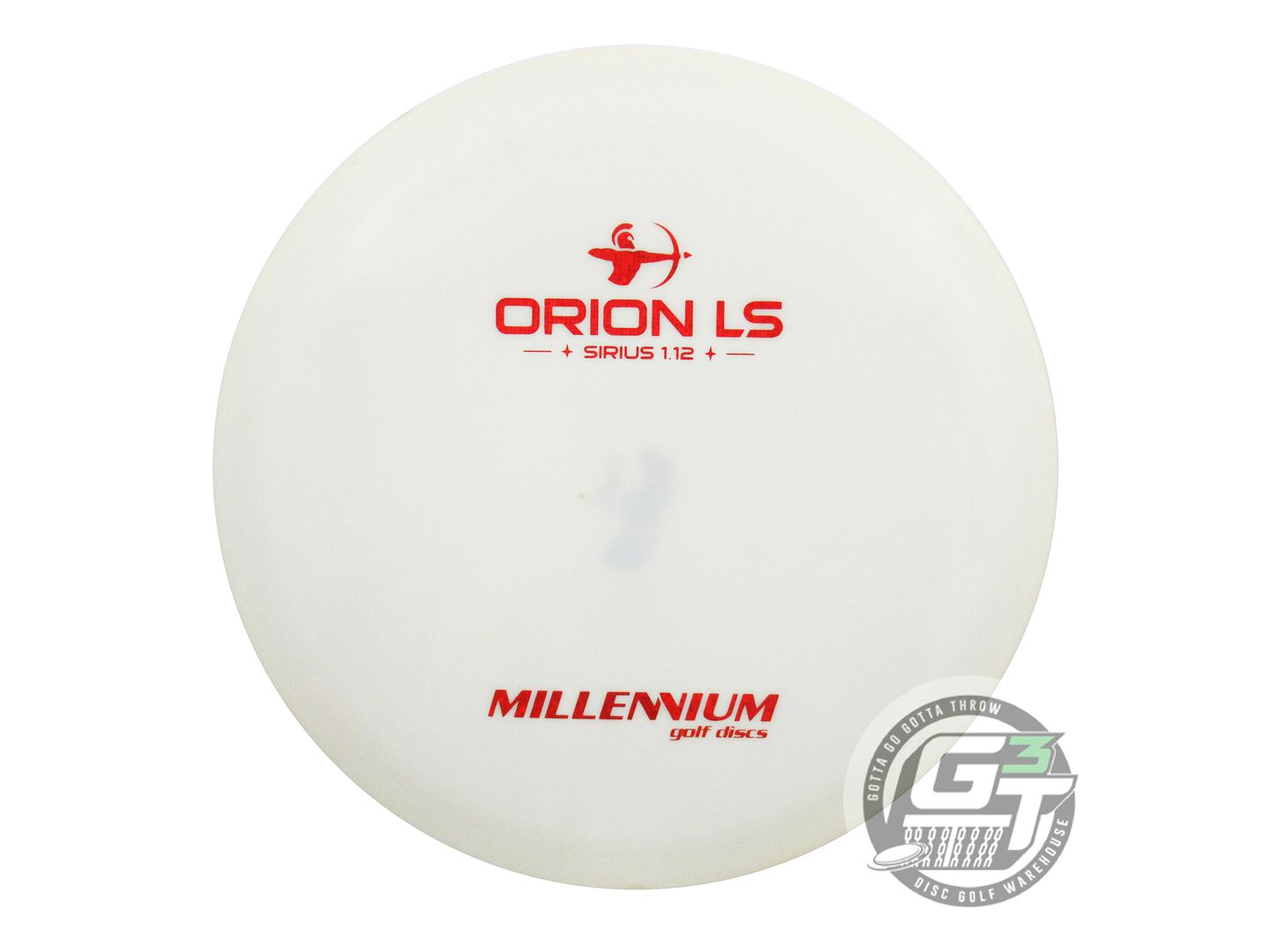 USED Millennium Sirius Orion LS 164g White Red Matrix Foil Distance Driver Disc