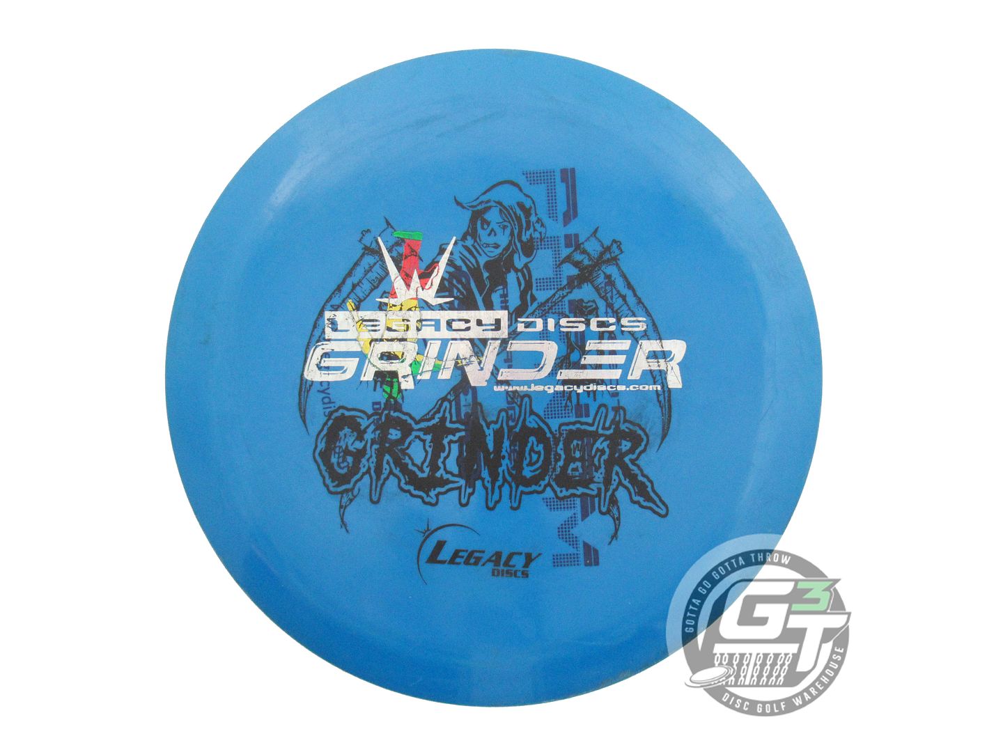 USED Legacy Discs X-OUT Icon Bandit 173g Blue Fairway Driver Golf Disc