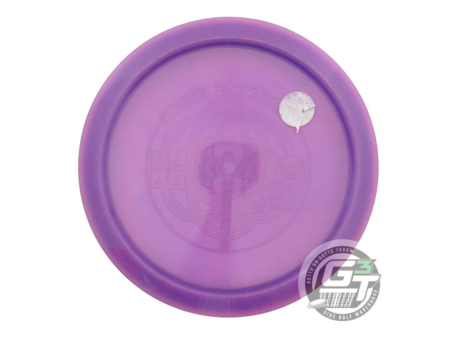 USED Westside Discs VIP Hatchet 160g Purple Red Foil Fairway Driver Golf Disc