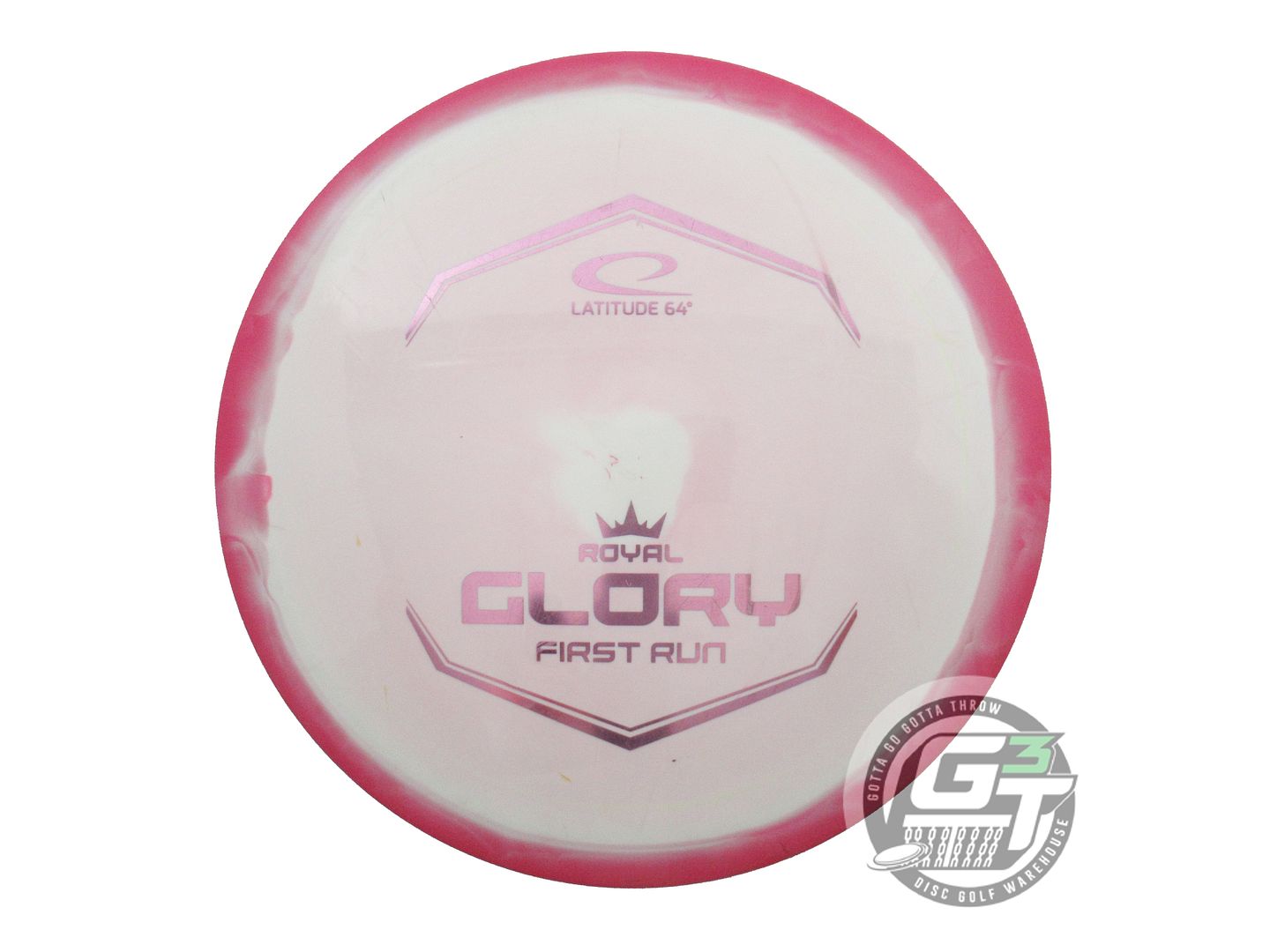 USED Latitude 64 FIRST RUN Royal Grand Glory 176g Pink-White Driver Golf Disc