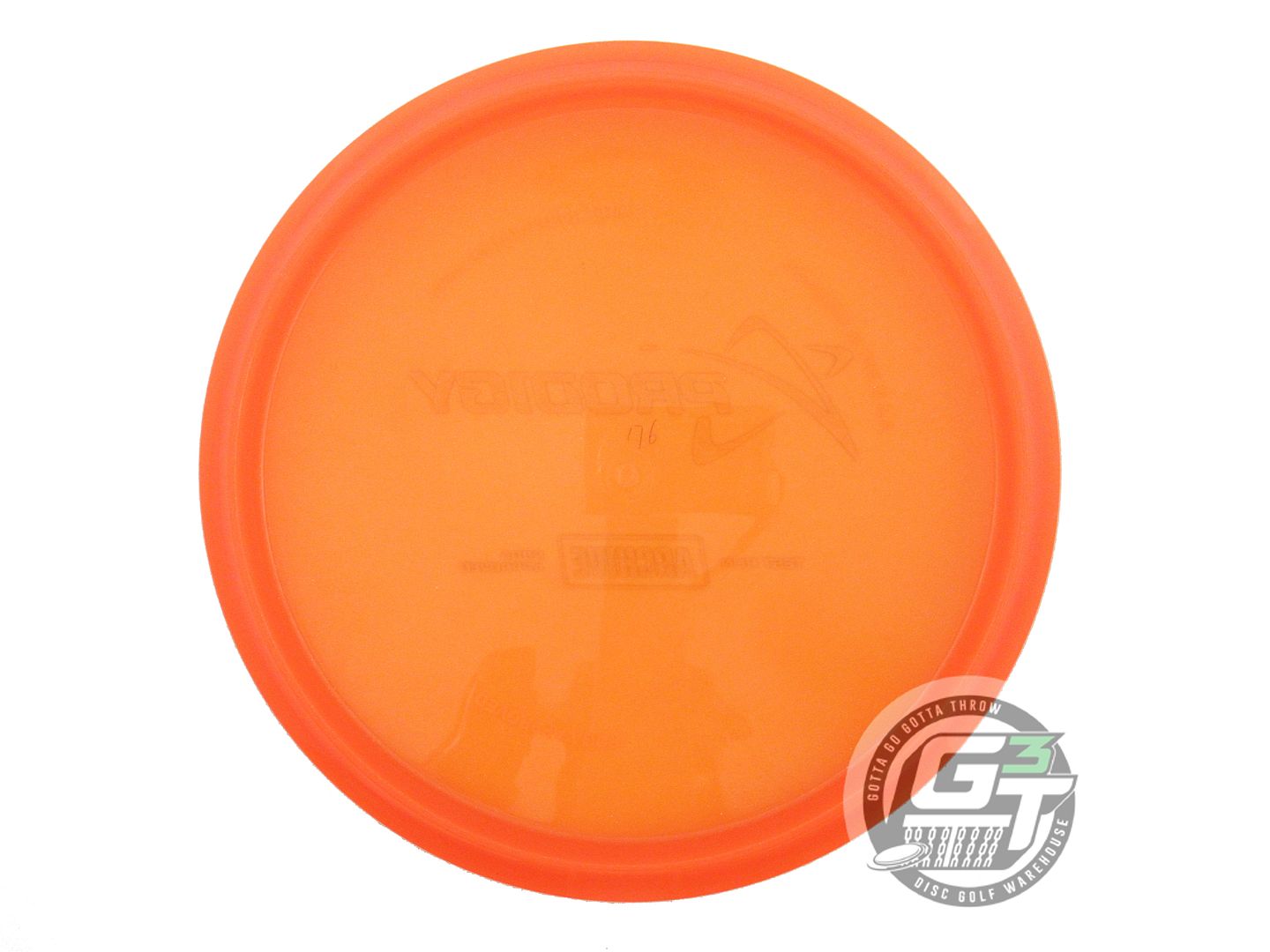 USED Prodigy Discs TEST RUN 400 Archive 176g Orange Midrange Golf Disc