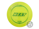 USED Discraft Z Heat 175g Yellow Green Stamp Distance Driver Golf Disc