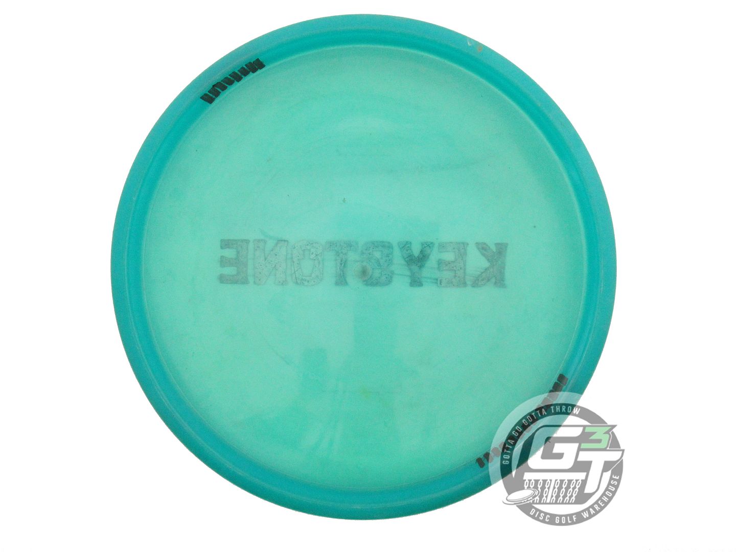 USED Latitude 64 Opto Keystone 173g Seafoam Black Stamp Putter Golf Disc