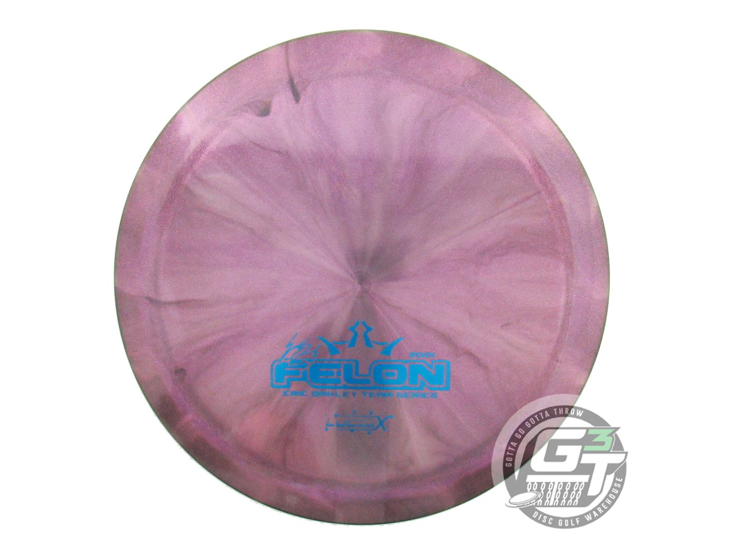NOS Dynamic Discs [OAKLEY] Glimmer Lucid-X Felon 173g Purple Fairway Driver Disc