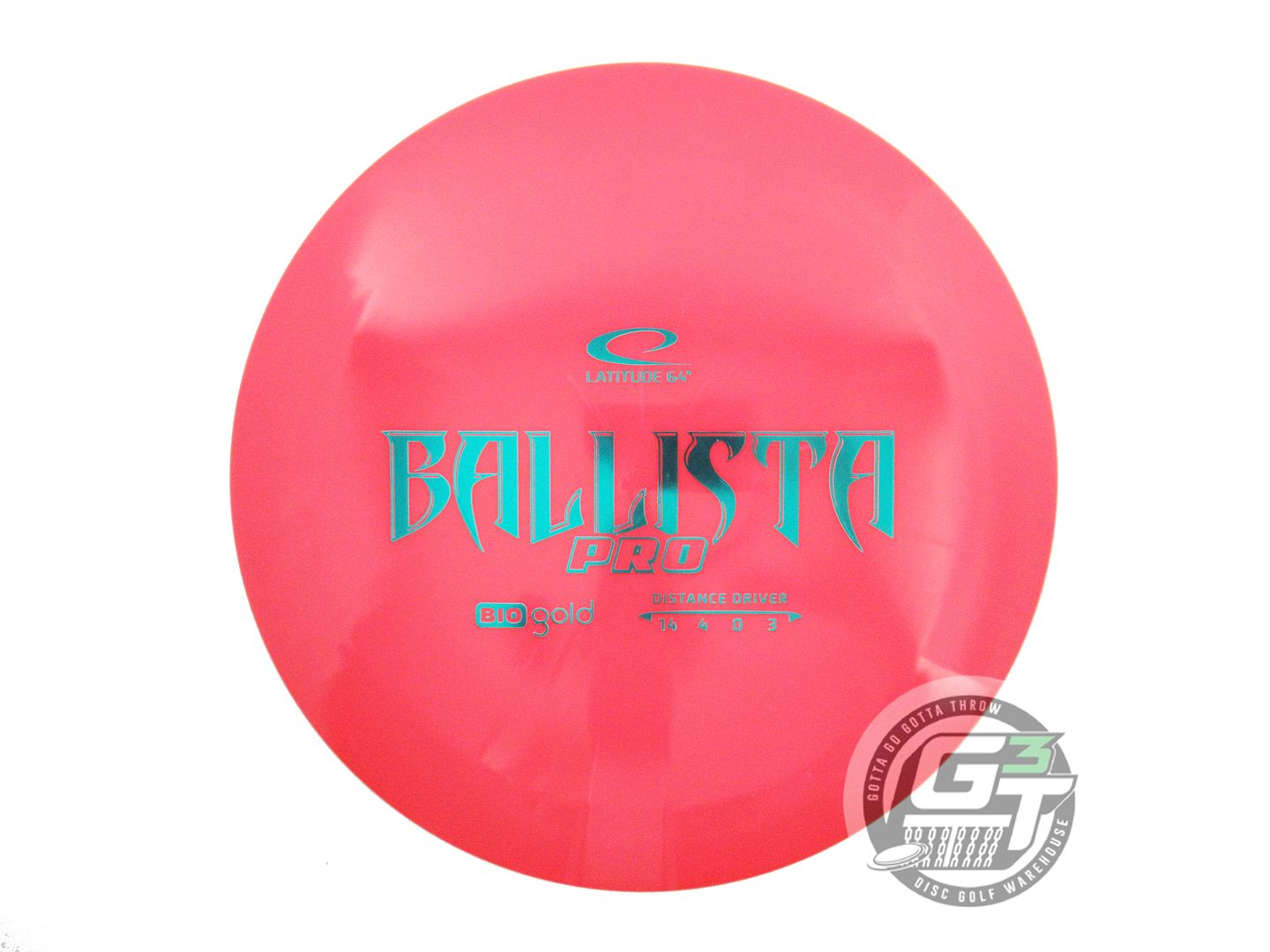 Latitude 64 BioGold Ballista Pro Distance Driver Golf Disc (Individually Listed)