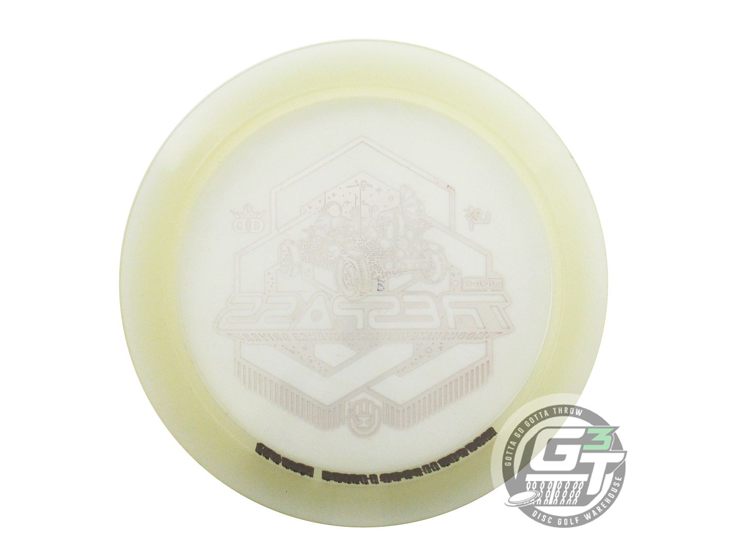 USED Dynamic Discs Moonshine Lucid-X Trespass 175g Red Foil Distance Driver Disc