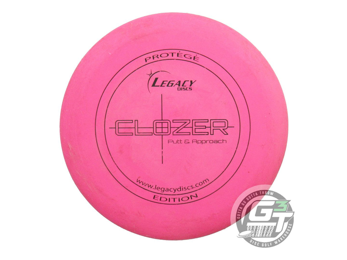 USED Legacy Discs Protege Clozer 173g Pink Black Stamp Putter Golf Disc