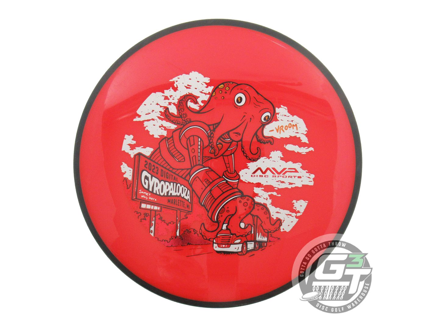 USED MVP Disc Sports [GYROPALOOZA] Neutron Detour 177g Red Midrange Golf Disc