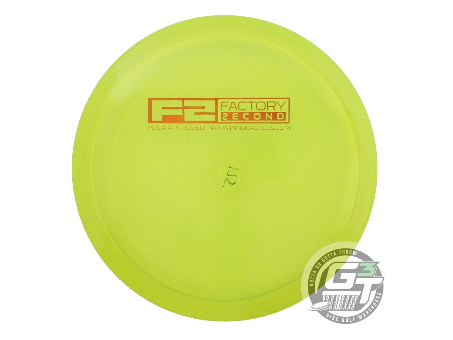 NOS Innova X-OUT Champion Gator 175g Yellow Midrange Golf Disc