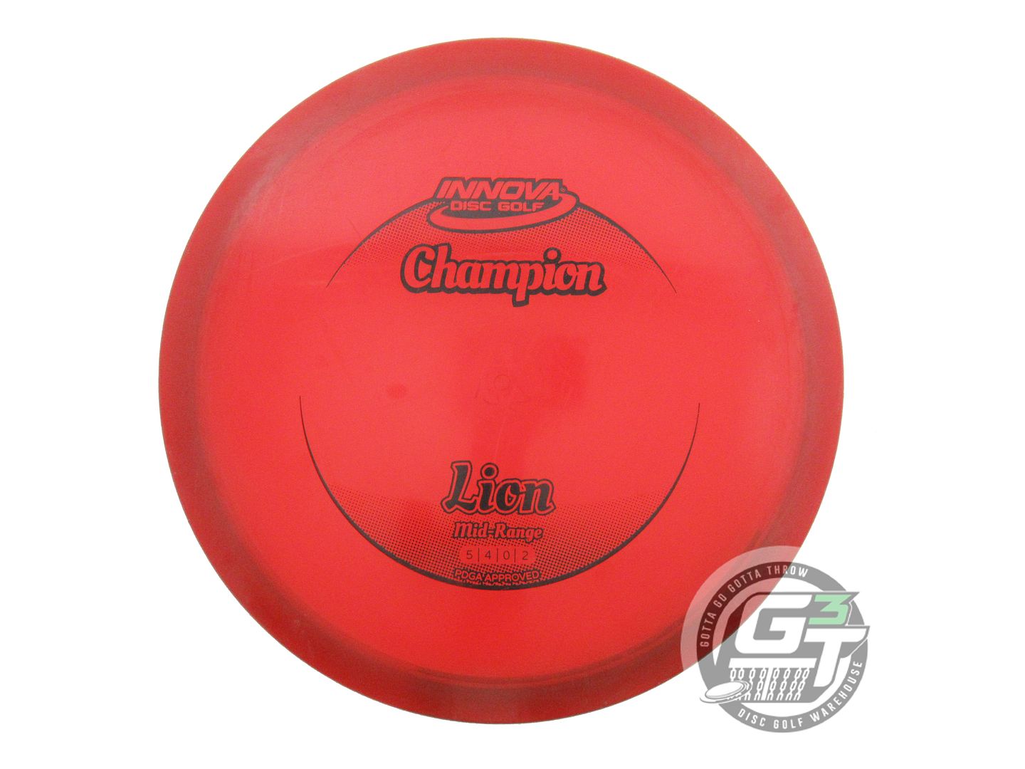 USED Innova Champion Lion 175g Red Black Stamp Midrange Golf Disc