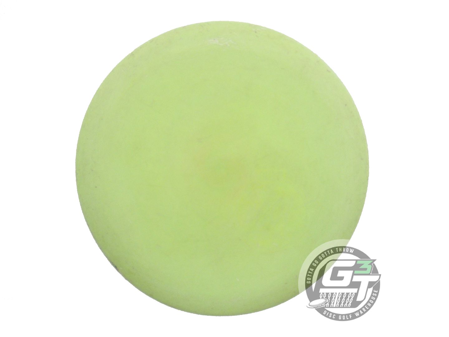 USED DGA Stone Line Steady 169g Lime Wiped Stamp Putter Golf Disc