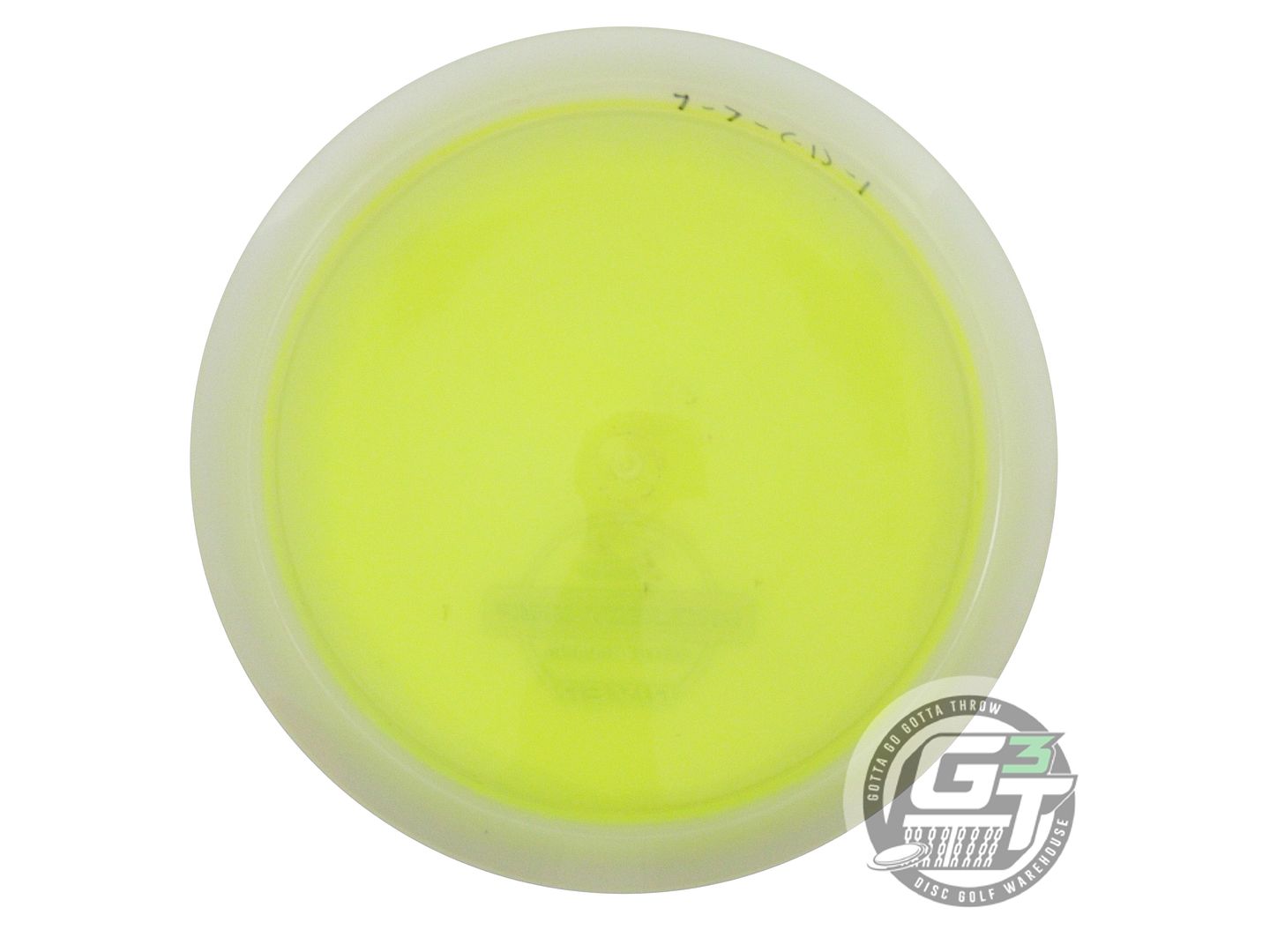 USED Latitude 64 Project Grip River 174g Yellow Teal Foil Fairway Driver Disc