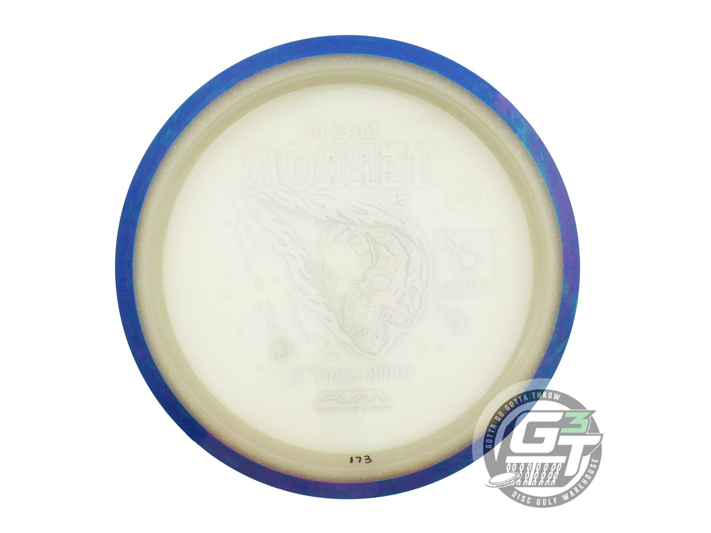 USED Axiom Discs Eclipse Proton Fireball 173g Blue Rim Driver Golf Disc