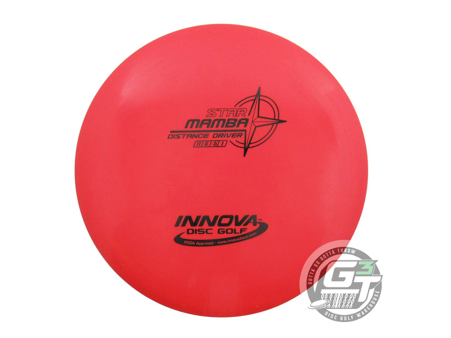 USED Innova Star Mamba 168g Red Black Stamp Distance Driver Golf Disc