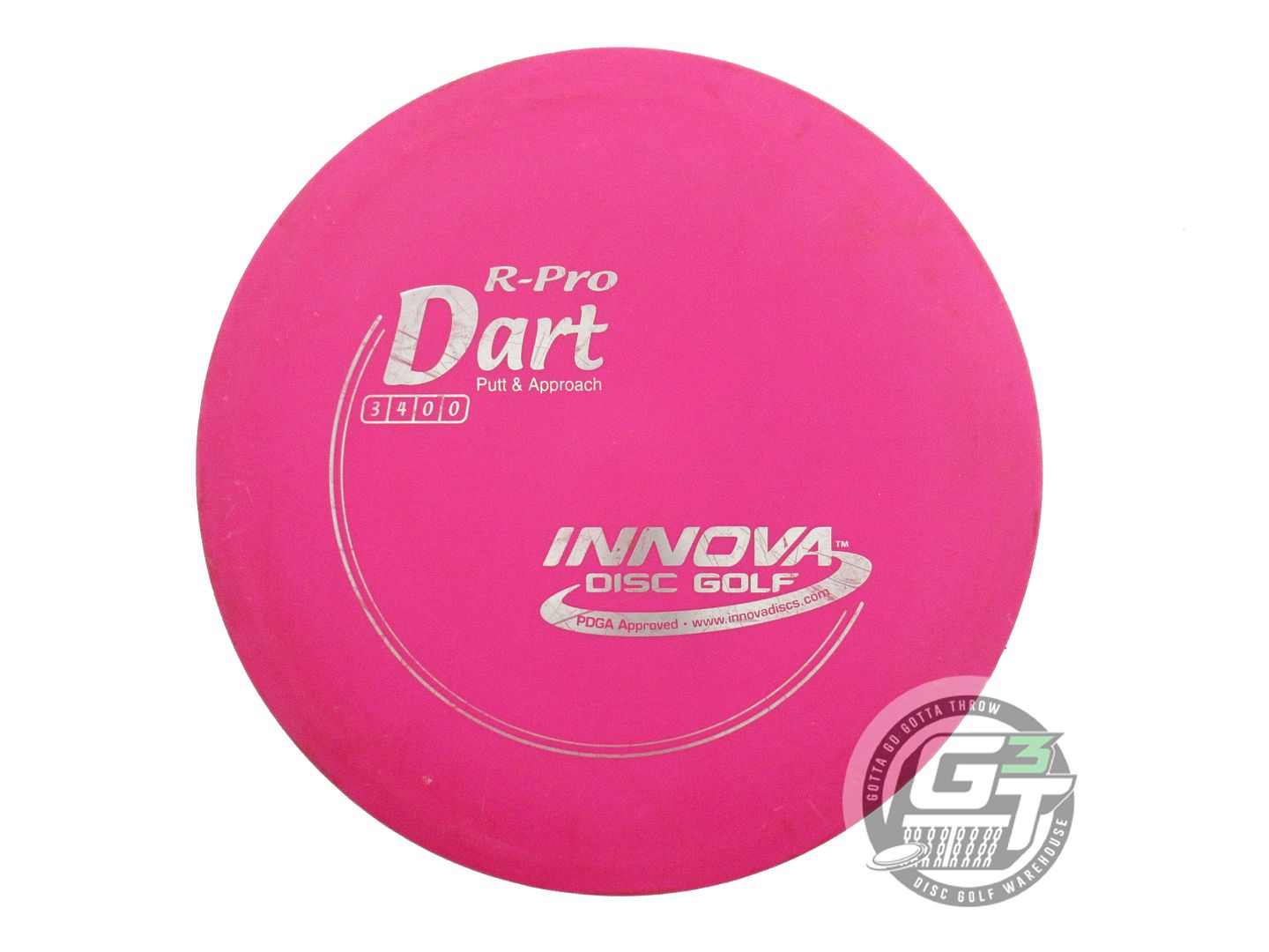 USED Innova R-Pro Dart 169g Magenta Silver Foil Putter Golf Disc