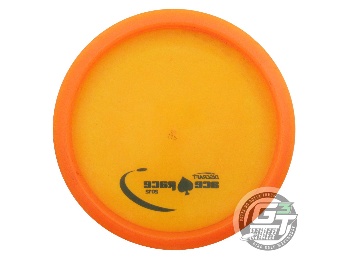 USED Discraft [ACE RACE] Z Zombee 175g Orange Black Stamp Fairway Driver Disc