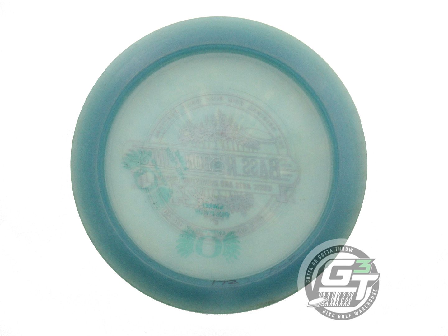 USED Gateway [BLUE RIBBON PINES] Diamond Aura 172g Blue Red Foil Driver Disc