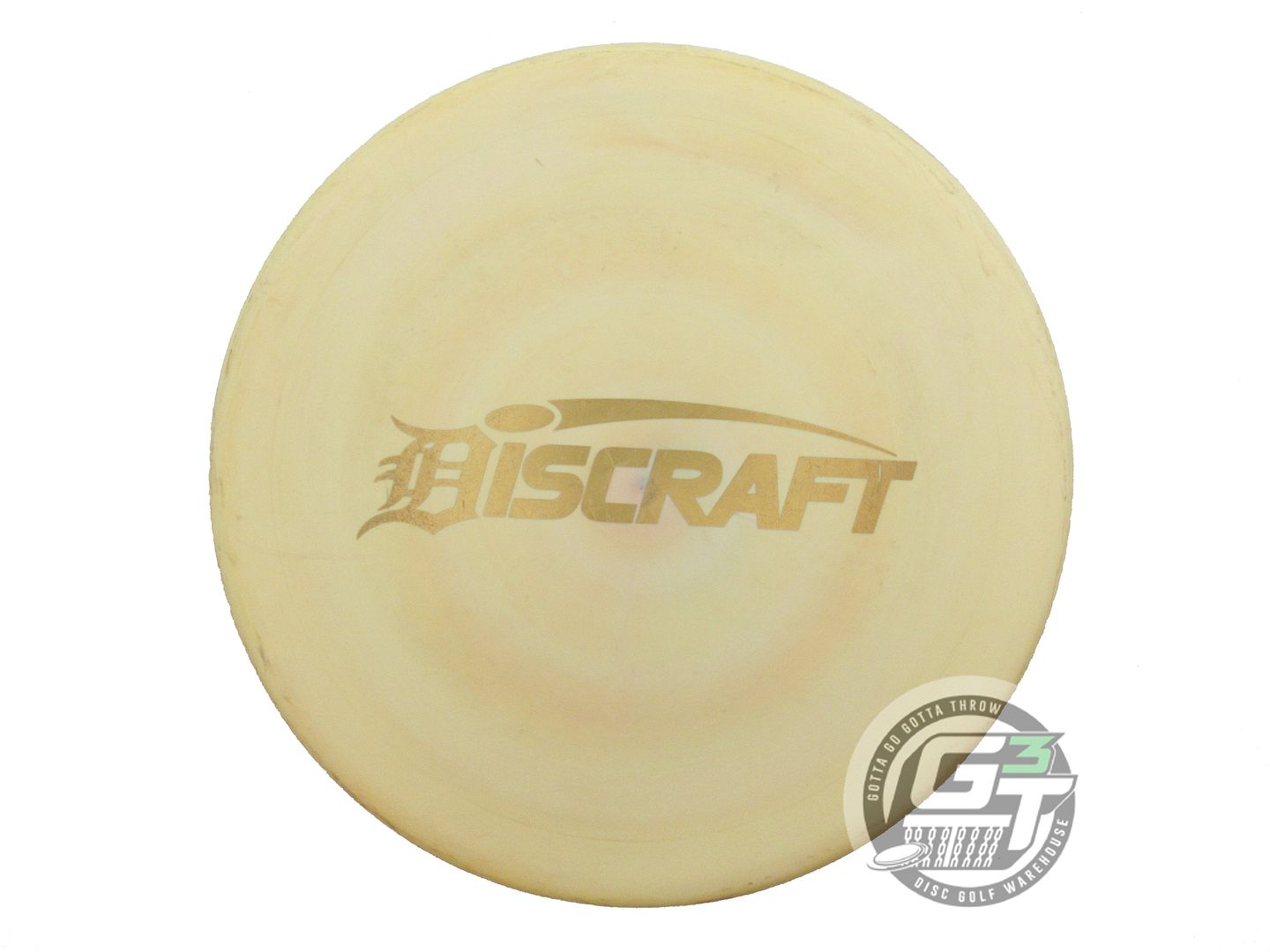 USED Discraft DETROIT ESP Zone 176g Yellow Gold Star Foil Putter Golf Disc