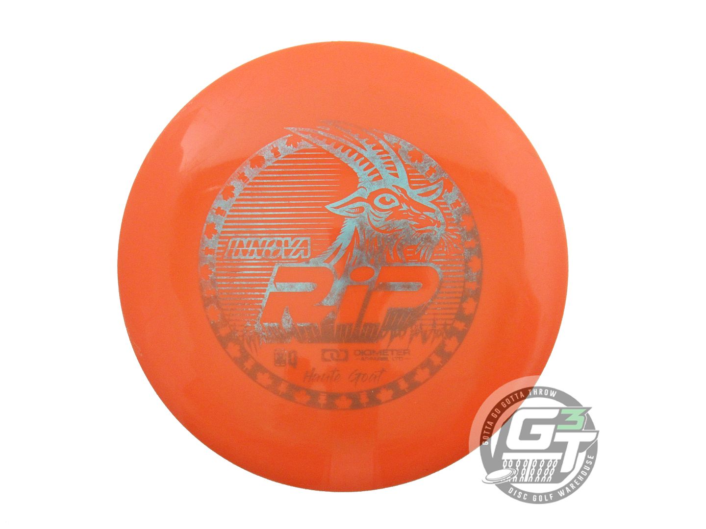 USED Innova Star Racer 175g Orange Aqua Foil Distance Driver Golf Disc
