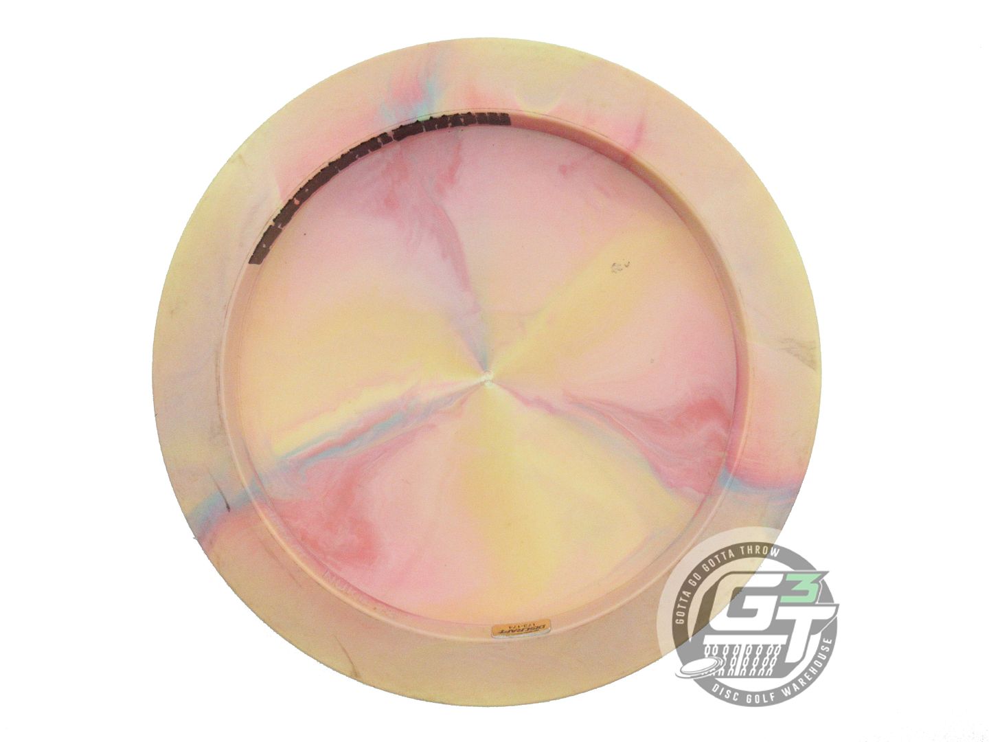 USED Discraft [LEDGESTONE] ESP Nuke SS 174g Marigold-Pink Distance Driver Disc