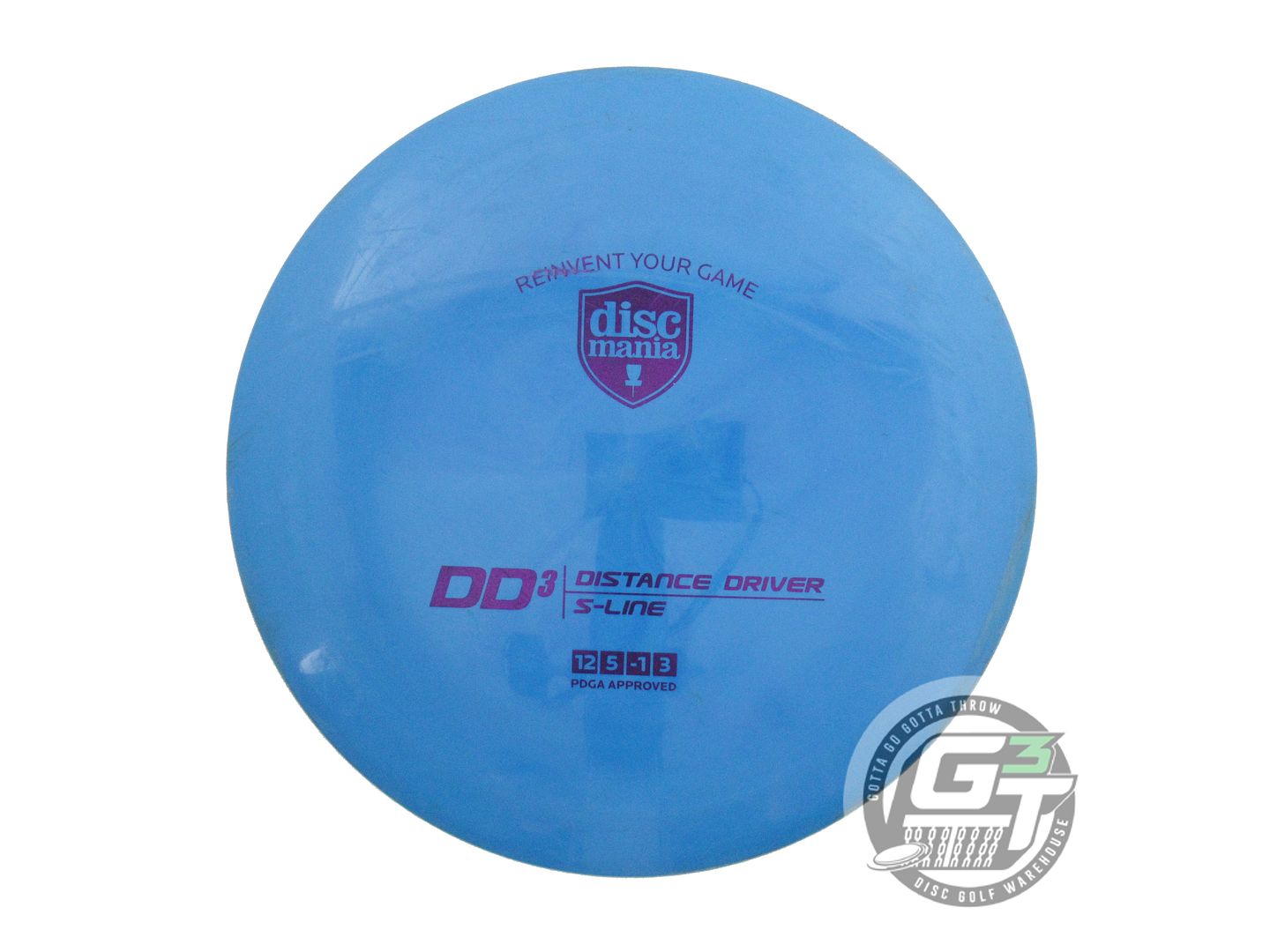 USED DiscMania S-Line DD3 172g Blue Purple Foil Distance Driver Golf Disc