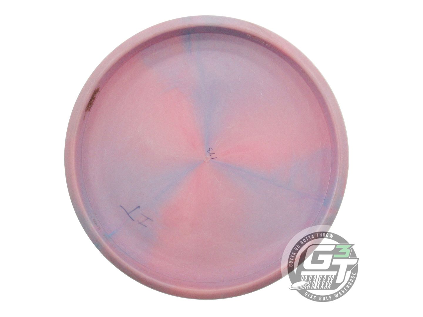 USED Discraft [PIERCE] Swirl ESP Fierce 173g Pink-Lilac Black Foil Putter Disc